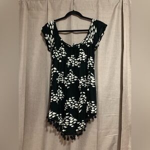 Fighting Eel Dress Sunkiss Black Fish XS